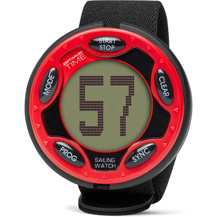 2026 Optimum Time Series 14 Rechargeable Sailing Watch OS145 - Red