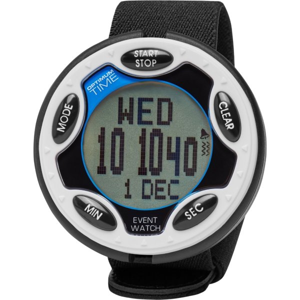 OE Series 14R Rechargeable Jumbo Event Watch - White